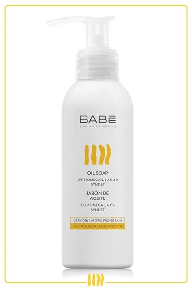 Babe Laboratorios BABE Çok Kuru ve Atopik Ciltler için Duş Yağı - Oil Soap 500 ml 8437000945970