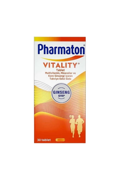 Pharmaton Vitality 30 Tablet 3 Adet - 2