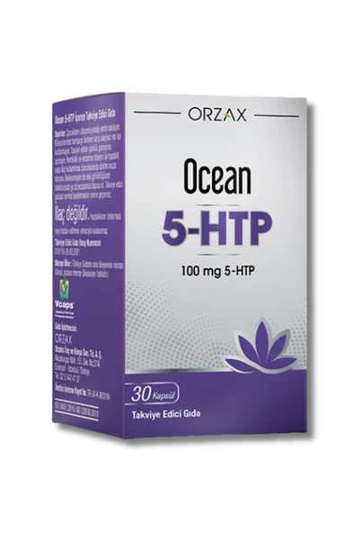 Ocean Orzax 5-htp Takviye Edici Gıda 30 Kapsül