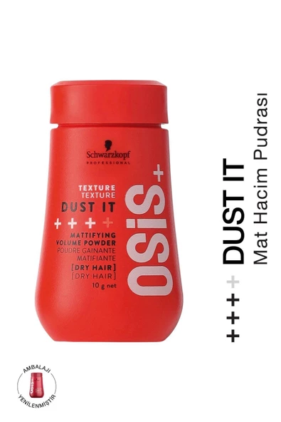Schwarzkopf Dk Hair Clinic - Osis Dust It Saç Hacimlendirici Mat Pudra 10 ml - 2