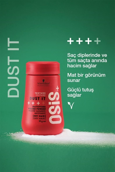 Schwarzkopf Dk Hair Clinic - Osis Dust It Saç Hacimlendirici Mat Pudra 10 ml - 4