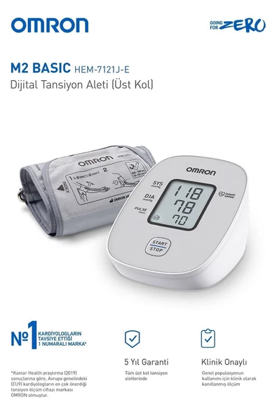 Omron Omron M2 Basic Tansiyon Aleti - 3