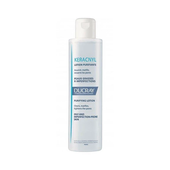 Ducray Arındırıcı, Gözenek Sıkılaştırıcı Tonik - Keracnyl Losyon 200 ml 3282779368971