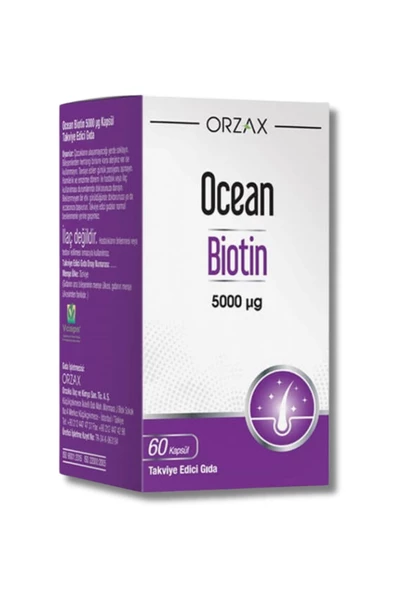 Ocean Ocean Biotin 5000 Mcg 60 Kapsül