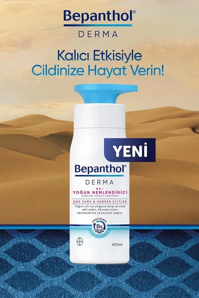 Bepanthol Derma Yoğun Nemlendirici Günlük Vücut Losyonu 400 - 6