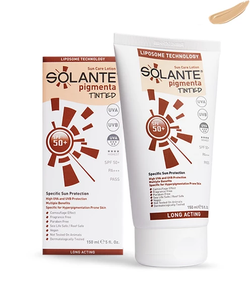 Solante Pigmenta Tinted Spf 50+ Losyon