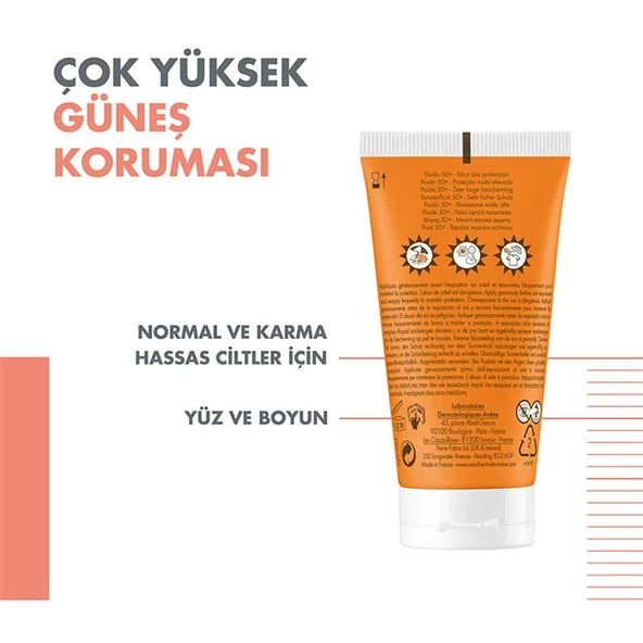 Avene Fluide Spf50+ 50 Ml Yeni Ürün - 4