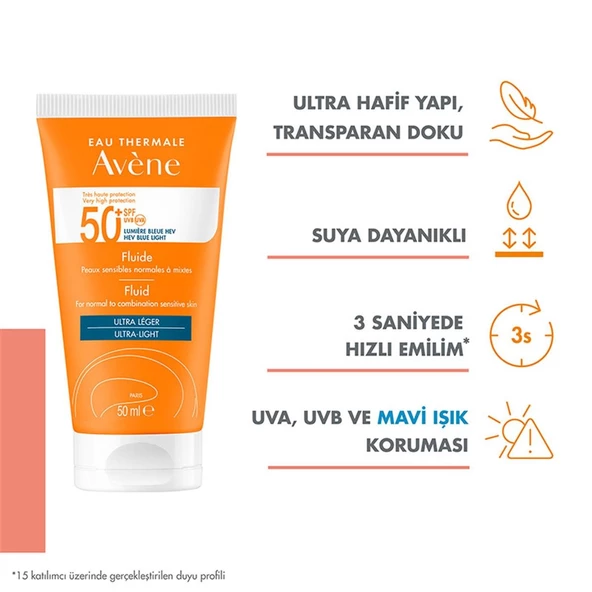Avene Fluide Spf50+ 50 Ml Yeni Ürün - 3