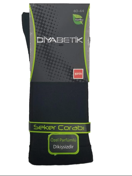 Şirin 8100 Diabetik (Şeker) Bambu Erkek Çorap