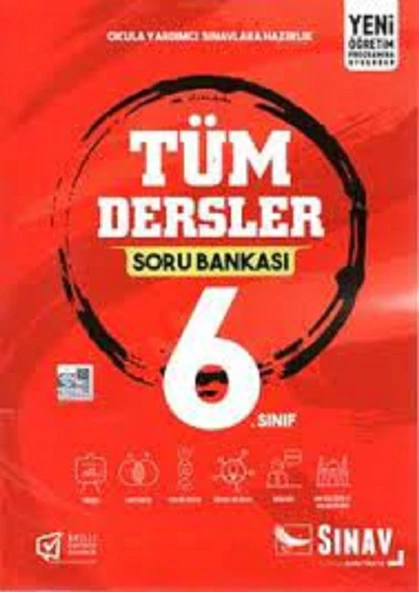 Sınav - 6.Sınıf Tüm Dersler Soru Bankası