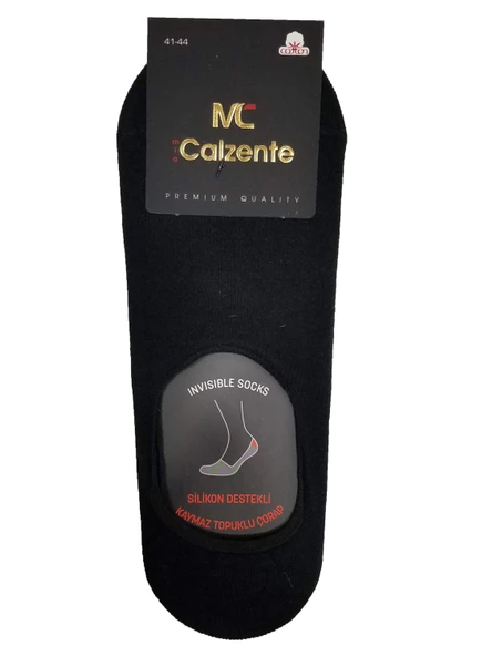 Mia Calzente 6 Adet Erkek Silionlu Görünmez - Babet Çorap - 2