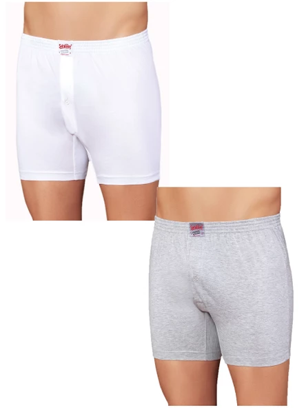 Şahinler E010 6'lı Paket Pamuklu Erkek Boxer - 6