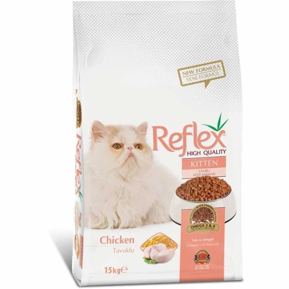 REFLEX KITTEN CAT 37/20 CHICKEN 15 KG