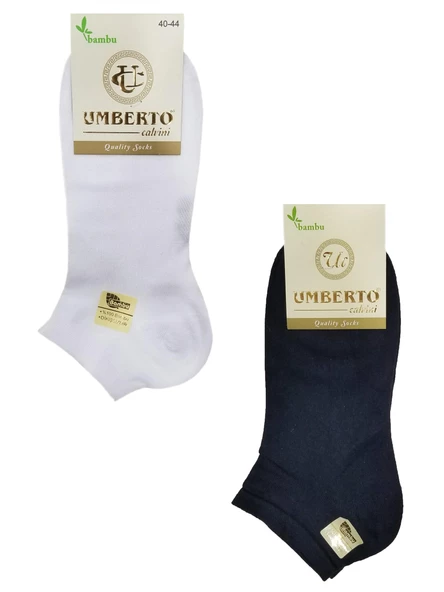 Umberto 6 Adet Erkek Doğal Bambu Patik Çorap - 307 - 12