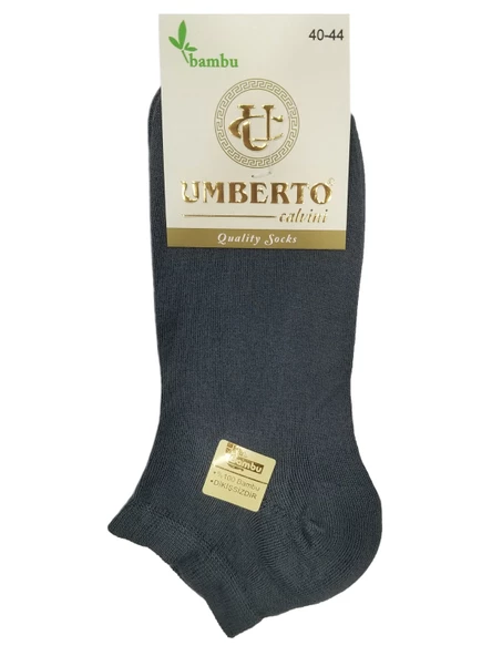 Umberto 6 Adet Erkek Doğal Bambu Patik Çorap - 307 - 8