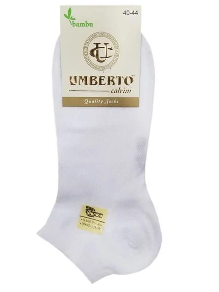 Umberto 6 Adet Erkek Doğal Bambu Patik Çorap - 307 - 4