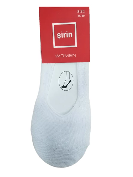 Şirin 12'li Paket Bayan Suba / Babet Çorabı -4020 - 5