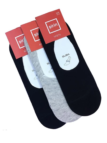 Şirin 6'lı Paket Erkek Suba - Babet Çorap -7020 - 4