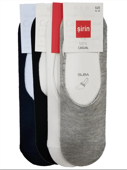 Şirin 12'li Paket Suba - Babet Erkek Çorap -7020 - 4