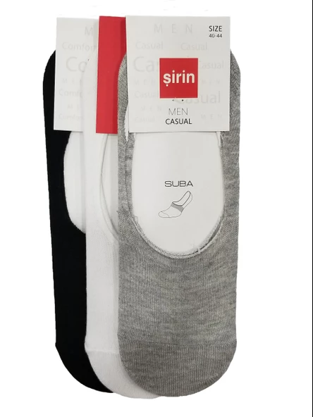 Şirin 6'lı Paket Erkek Suba - Babet Çorap -7020 - 6