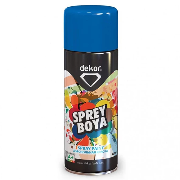 Dekor Akrilik Efektli Sprey Boya Boncuk Mavi 400 ML - 3