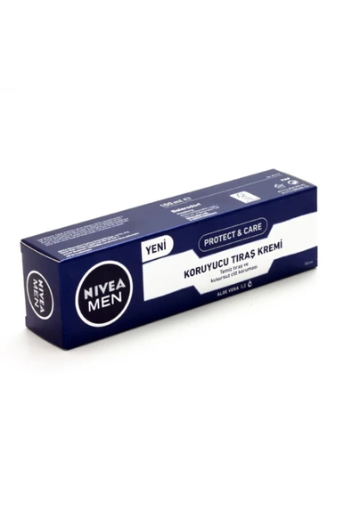 NIVEA TRAŞ KREMİ 100ML-NEMLENDİRİCİ/ORIGINAL-MILD DOUCEUR