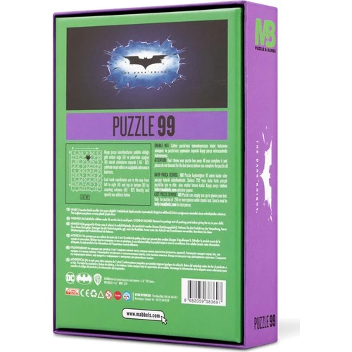 Mabbels Warner Bros 99 Parça Joker Puzzle - 3