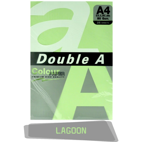 Double A Renkli Fotokopi Kağıdı 25 Li A4 80 gr - 8