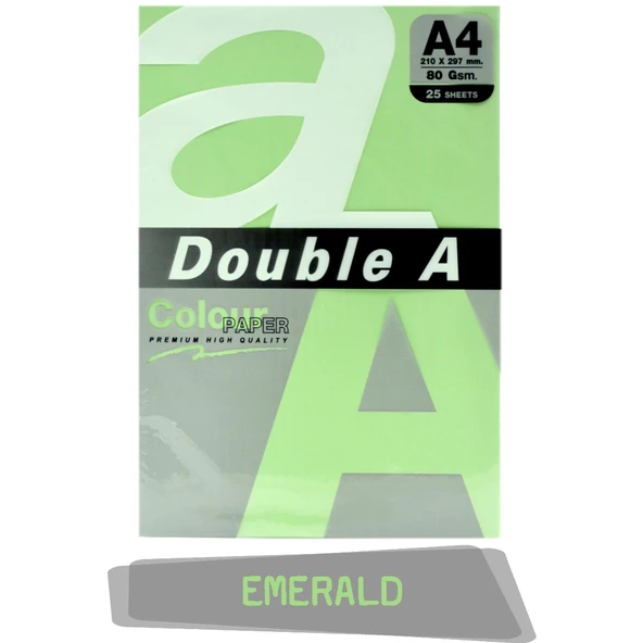 Double A Renkli Fotokopi Kağıdı 25 Li A4 80 gr - 4