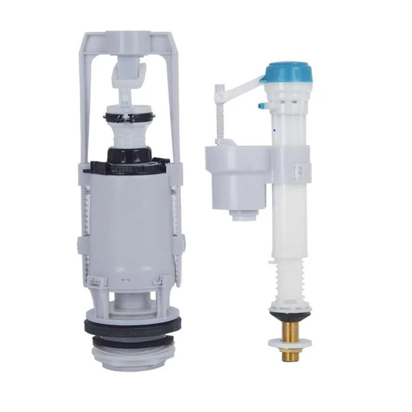 Turkuaz Cerastyle Noura Klozet,Lila İç Takım,Noura Slim UF Kapak - Resim 4