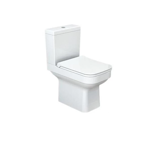 Turkuaz Cerastyle Noura Klozet,Lila İç Takım,Noura Slim UF Kapak ürün görseli 1