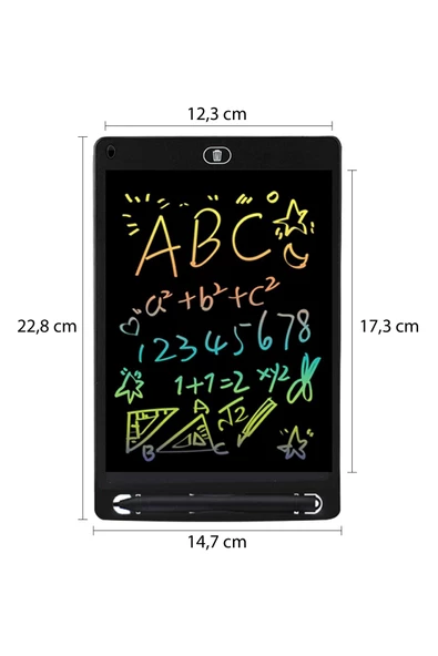 Eğitici Oyuncak Çocuk Yazı Tahtası Çizim Tableti 8,5 Inç Lcd Eğitici Tablet - 3