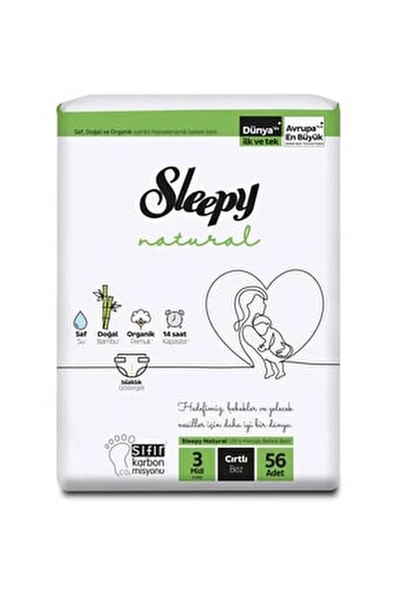 Sleepy 2Li Cırtlı Jumbo Midi 3No 56 Li ürün görseli