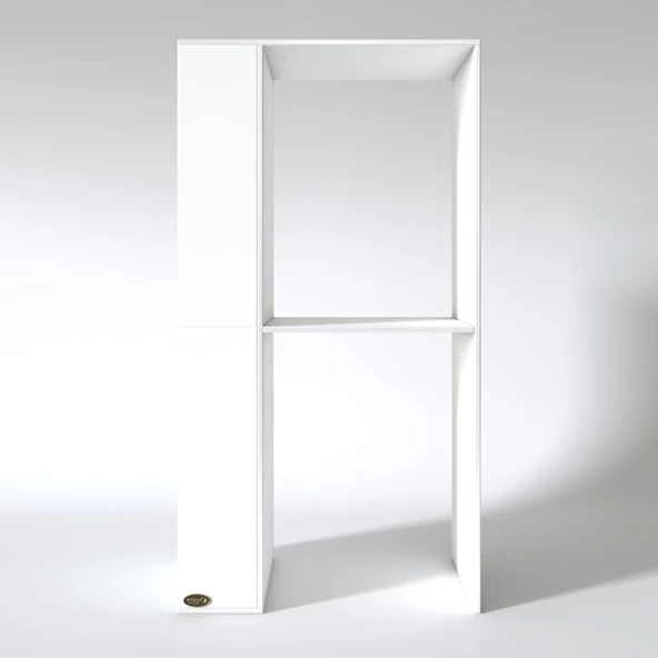Kenzlife Çamaşır-Kurutma Makinesi Dolabı Demyan Sol Byz 180*090*60 Banyo Kapaksız Arkalıksız - 3