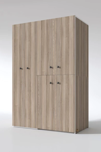 Kenzlife çamaşır-kurutma makinesi dolabı kapaklı yaromira sol crd 180*120*60 banyo arkalıksız - 4