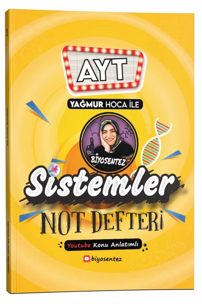 Yağmur Hoca ile AYT Biyosentez Sistemler Not Defteri Tamamı El Yazılı KR Akademi