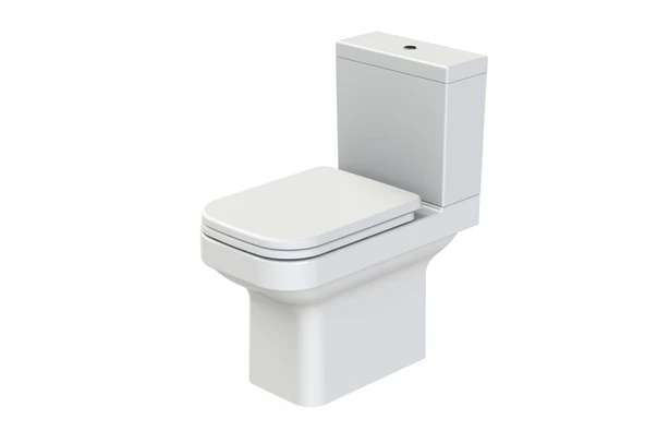 Turkuaz Cerastyle Noura Klozet,Rezervuar,İç Takım ve Yavaş Kapak ürün görseli 1