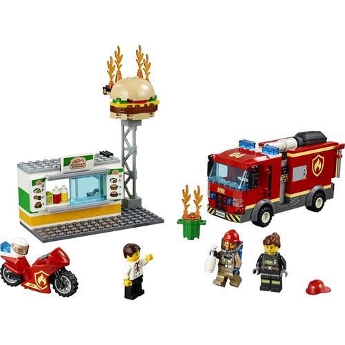 LEGO City 60214 Hamburgerci Yangın Söndürme Operasyonu