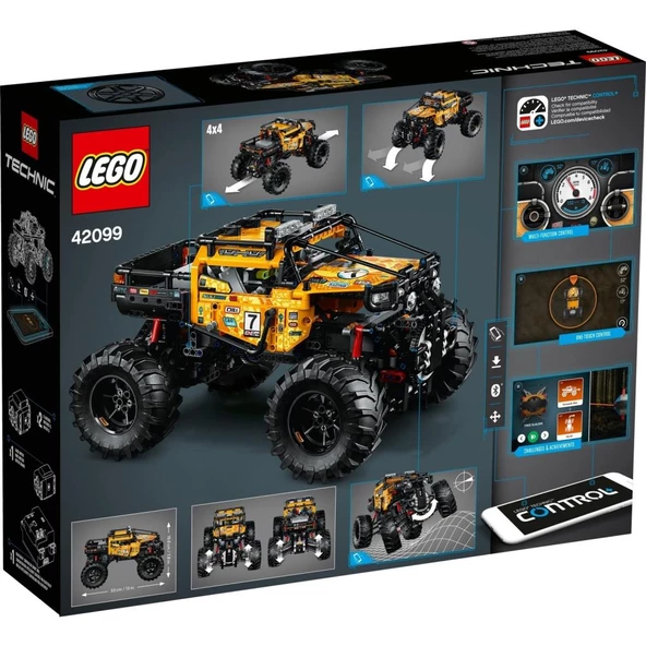 LEGO Technic 42099 RC X-Treme Arazi Aracı - Resim 3