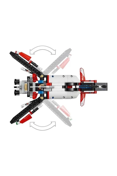 LEGO Technic 42092 Kurtarma Helikopteri - Resim 6