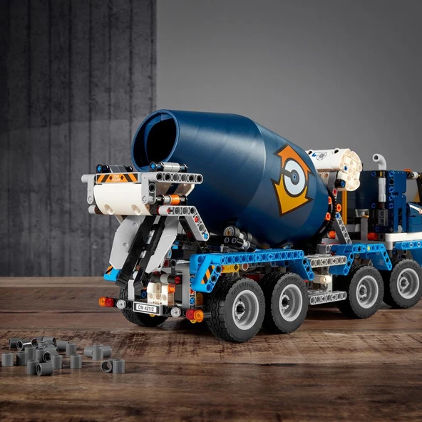 LEGO Technic 42112 Beton Mikseri (1163 Parça) - Resim 3