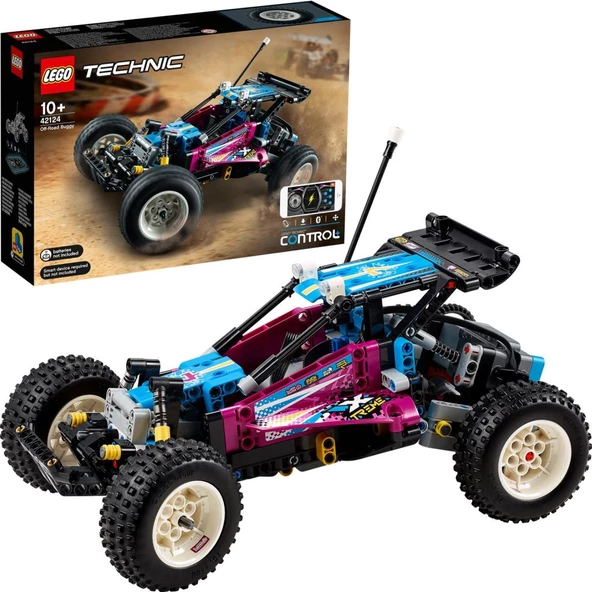LEGO Technic 42124 Arazi Jipi Kumandalı Retro Jip (374 Parça ) ürün görseli 1