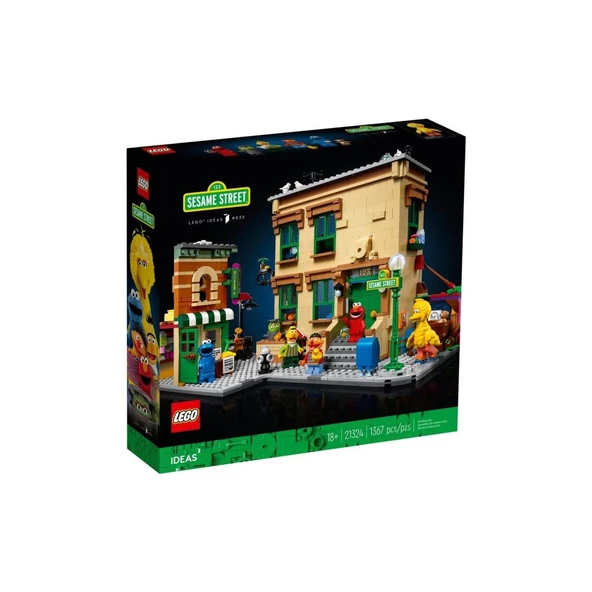LEGO Ideas 21324 123 Susam Sokağı (1367 Parça) - Resim 2