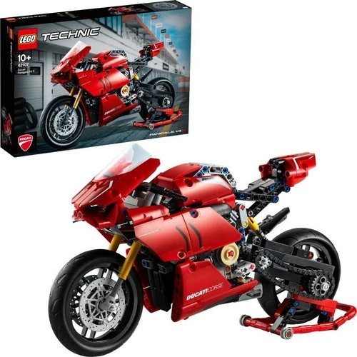 LEGO Technic 42107 Ducati Panigale V4 R Motorsiklet (646 parça)