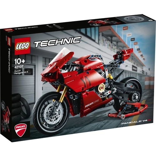 LEGO Technic 42107 Ducati Panigale V4 R Motorsiklet (646 parça) - Resim 4