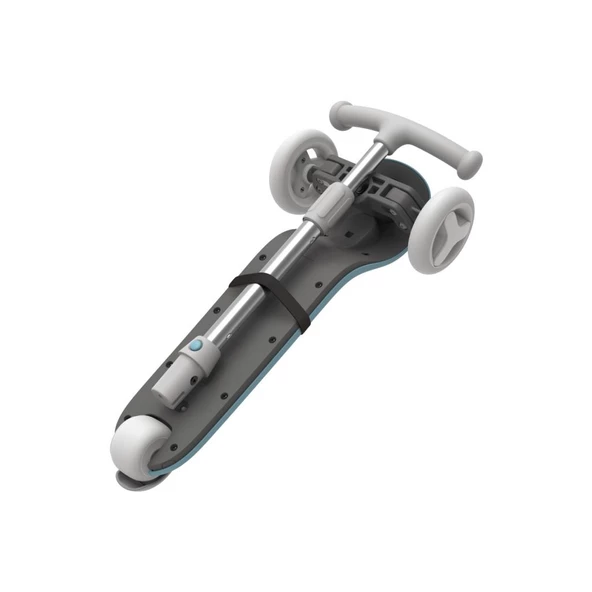 Xiaomi Mitu Işıklı Ayarlanabilir 3 Tekerlekli Scooter - MAVİ - 5