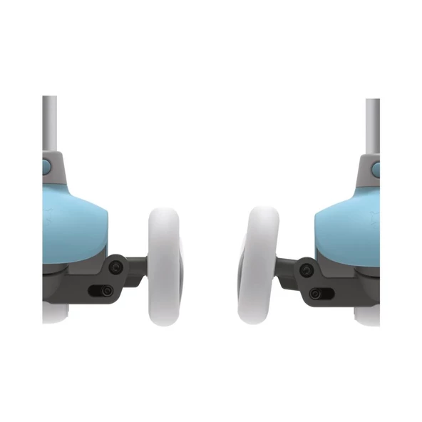 Xiaomi Mitu Işıklı Ayarlanabilir 3 Tekerlekli Scooter - MAVİ - 4