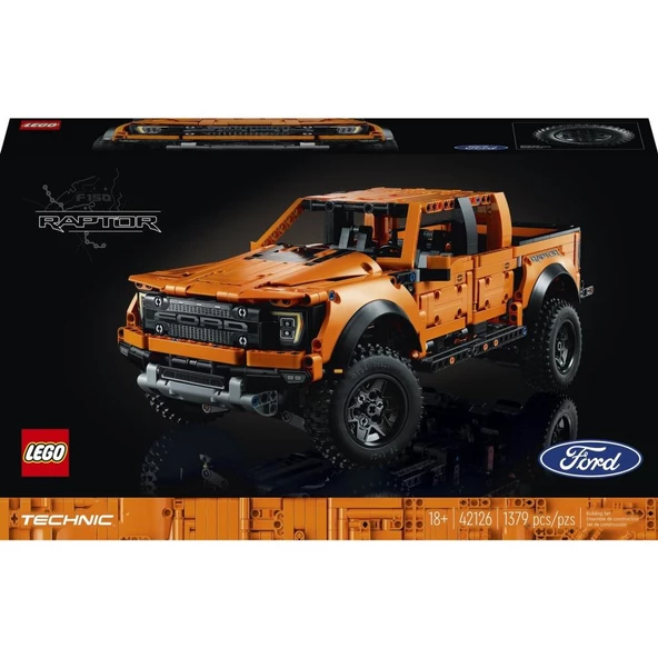 LEGO Technic 42126 Ford F-150 Raptor - Resim 2