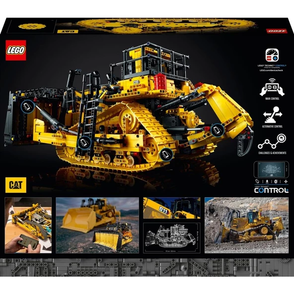 LEGO Technic 42131 Cat D11T Buldozer (3854 Parça) - Resim 4