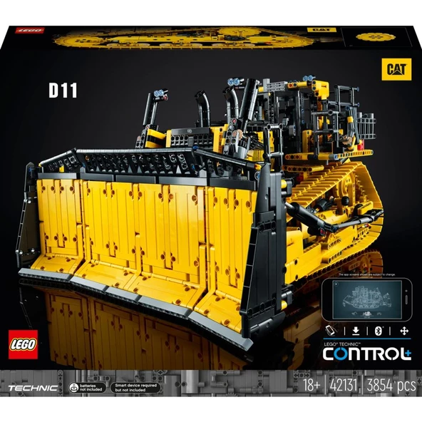 LEGO Technic 42131 Cat D11T Buldozer (3854 Parça) - Resim 3